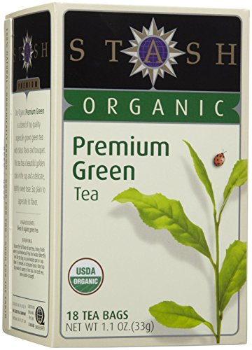 Stash Organic Premium Green Tea - 18 CT