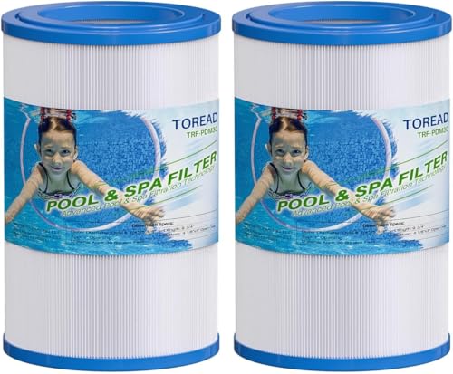 TOREAD Oval Filter Spa Filter PDM30 for Dream Maker Hot Tubs 461269 261272 361269 461272 30 sq.ft Hot Tub Filter Cartridge 2PACK