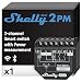 Produktbild Shelly 2PM Gen3 - WLAN Smart Relais Schalter, Rolladenschalter, Stromzähler, 2 Kanäle, 16A, Lichtschalter, Smart Home, Zeitschaltuhr, Alexa & Google Home, Kein Hub Erforderlich