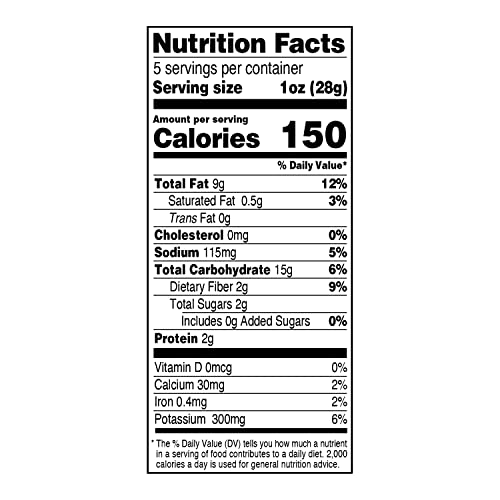 Terra Exotic Potato Chips With Sea Salt, 5 Oz Bag (Pack Of 6) #TOP2