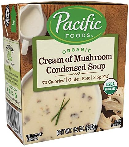 Pacific Foods Organic Cream of Mushroom Condensed Soup, 12oz