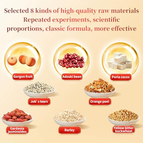 DOZO Shiqing Tea Dampness Clearing Herbal Tea Red Bean Coix Seed Tea Bags 11.25oz/320g(30pack) Dispelling Dampness Tea 红豆薏米茶 祛湿茶 去湿茶 湿清茶