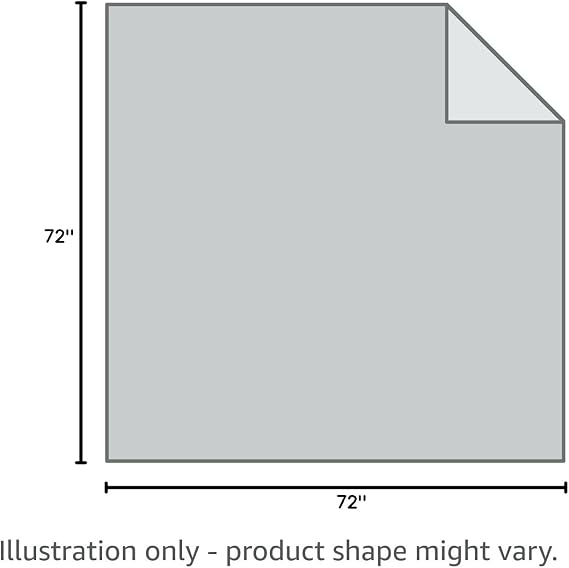 Creative Mark Unprimed Canvas Blanket, 72 x 6yd, 15oz, #10, 1-Pack