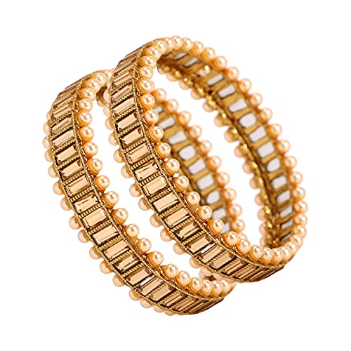 Plated Bangles Set for Women (2.8) - Elegant Jewelry Accessories