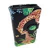 Shag Wear Giraffe Large Womens Wallet, Vegan Faux Leather Bifold with Card Slots, Bill Compartments and Secure Snap Closure in Black 7