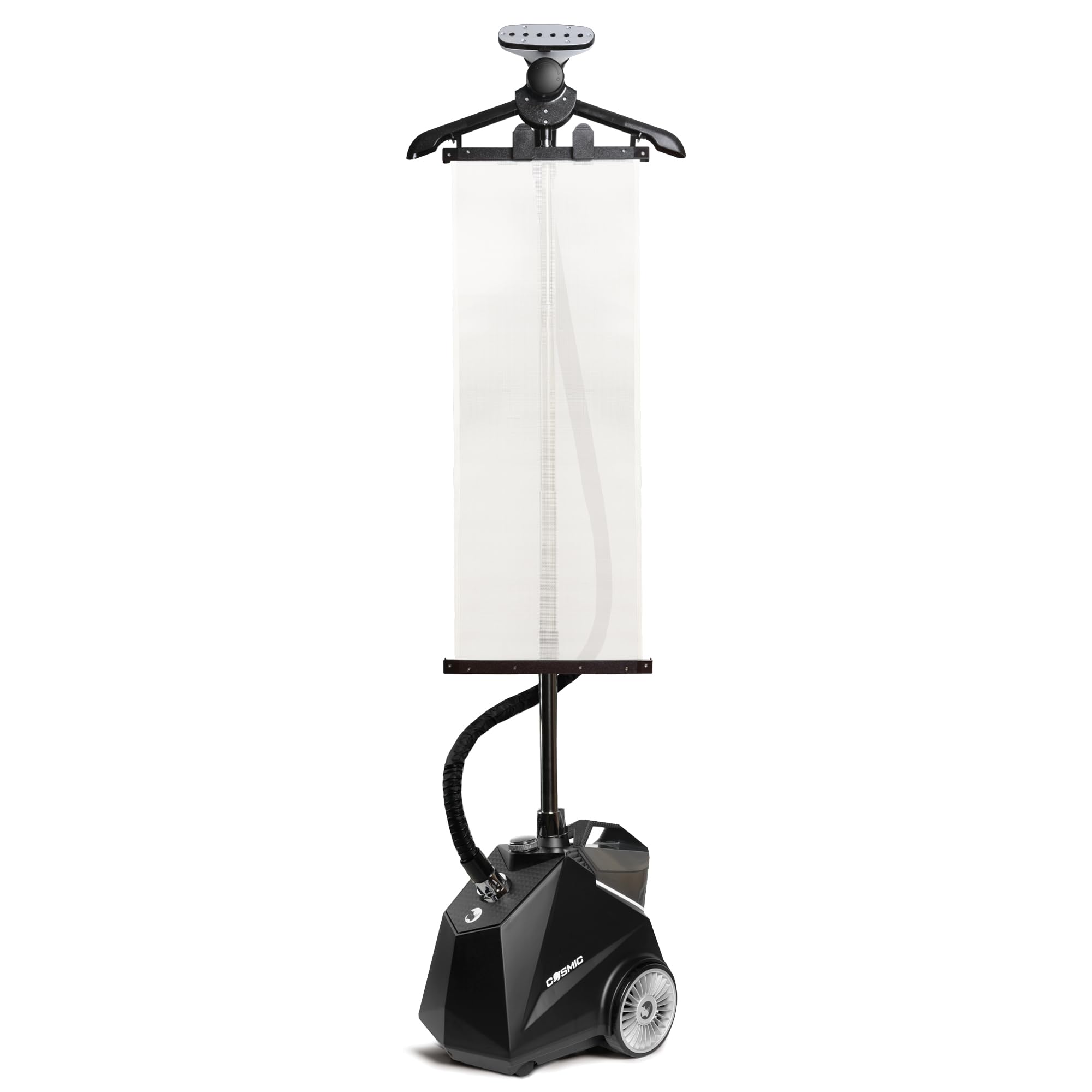 RHINO COSMIC Plancha de Vapor Vertical 2350W (4 Niveles de Potencia) Depósito 3.8L Vapor Continuo 50 g/min | Centro de Planchado de Ropa y Varios Tejidos | Incluye Cepillo Quitapelusas y Accesorios