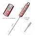 Habor 022 Meat Thermometer, Instant Read Thermometer Digital Cooking Thermometer, Candy Thermometer with Super Long Probe for Kitchen BBQ Grill Smoker Meat Oil Milk Yogurt Temperature