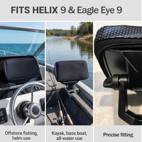 Image of Eagle Eye 9 Cover, Compatible with Lowrance Eagle Eye 9&Helix 9 Fish Finder