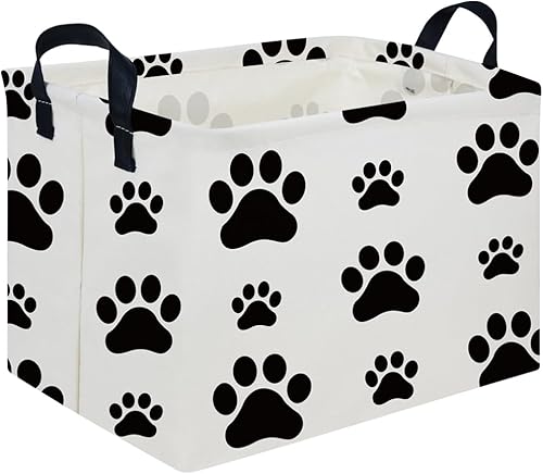 Miniatura 29 de FXOLCSHE - Cesta rectangular de animales, cesta de almacenamiento impermeable para recámara, cesta de guardería, cesta de almacenamiento para