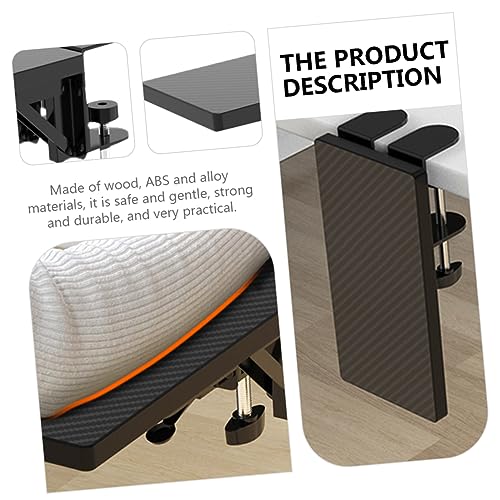 Soporte de brazo para computadora con placa de extensión plegable ergonómica 6