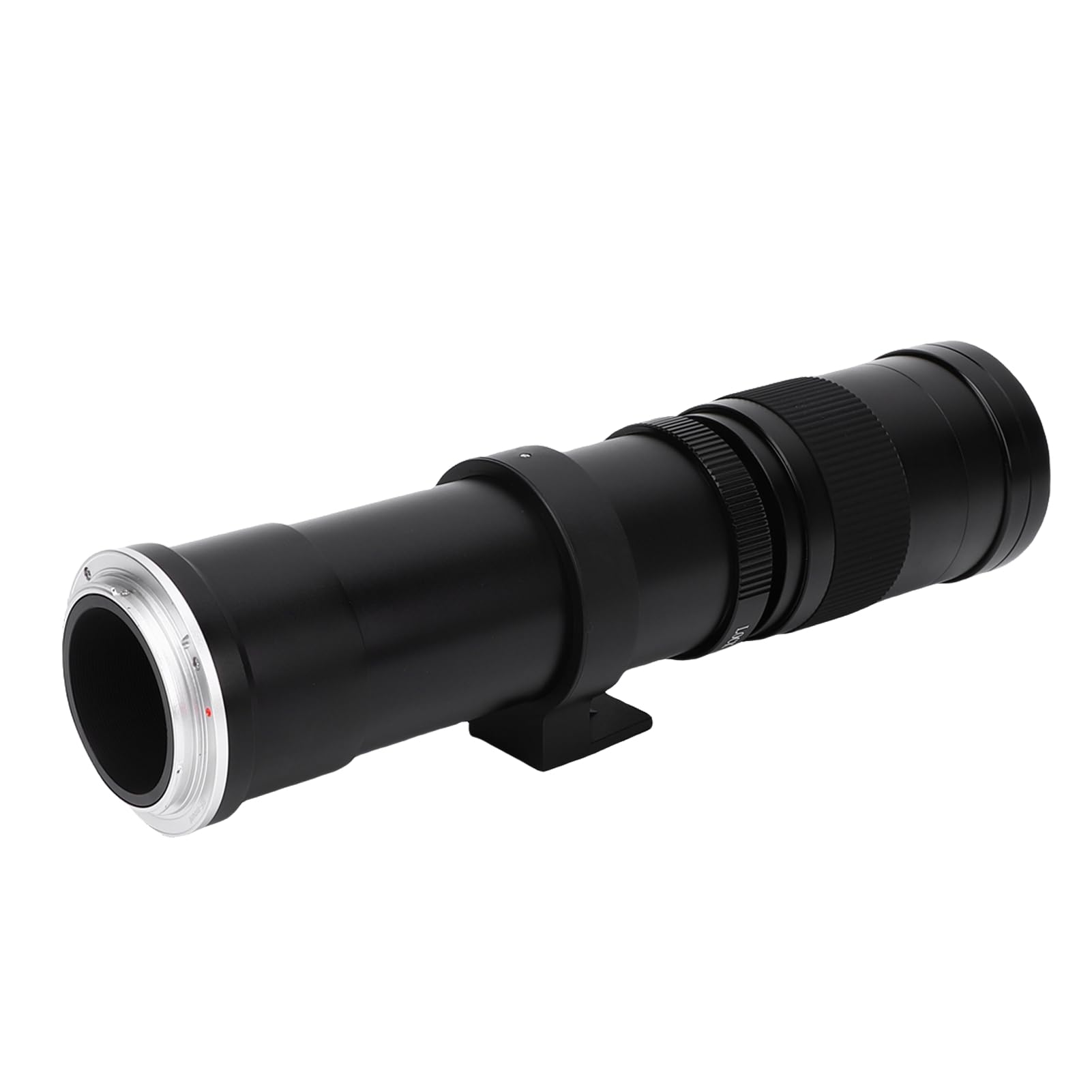Jectse Objectif TéléObjectif Manuel 420-800 Mm F 8.3, Verre Optique en Alliage D'aluminium, Mise au Point Manuelle, Objectif Zoom RF pour Appareil Photo sans Miroir à Monture RF, (Black)