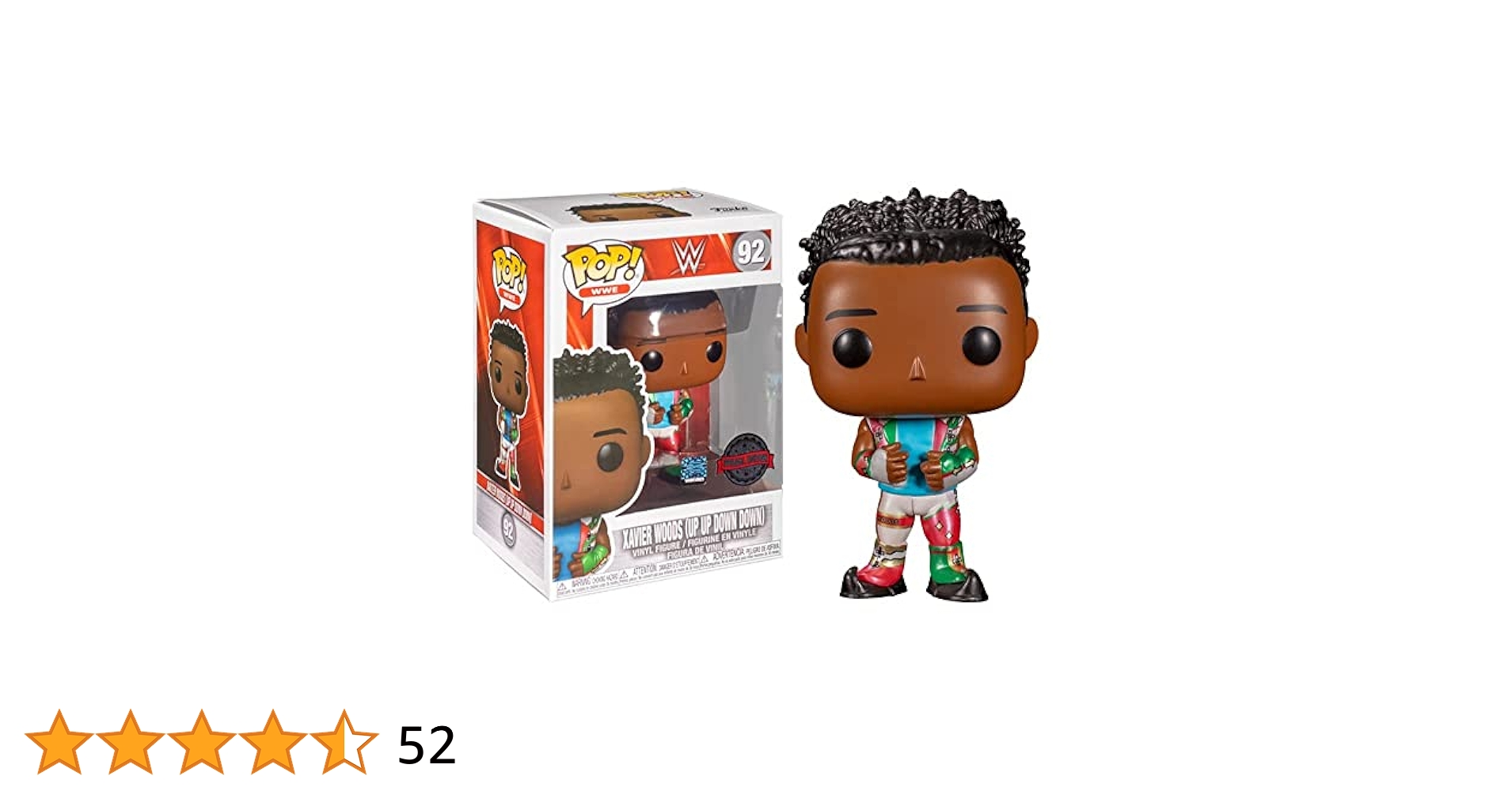 Amazon.com: Funko POP! WWE: Xavier Woods (MT)(Target