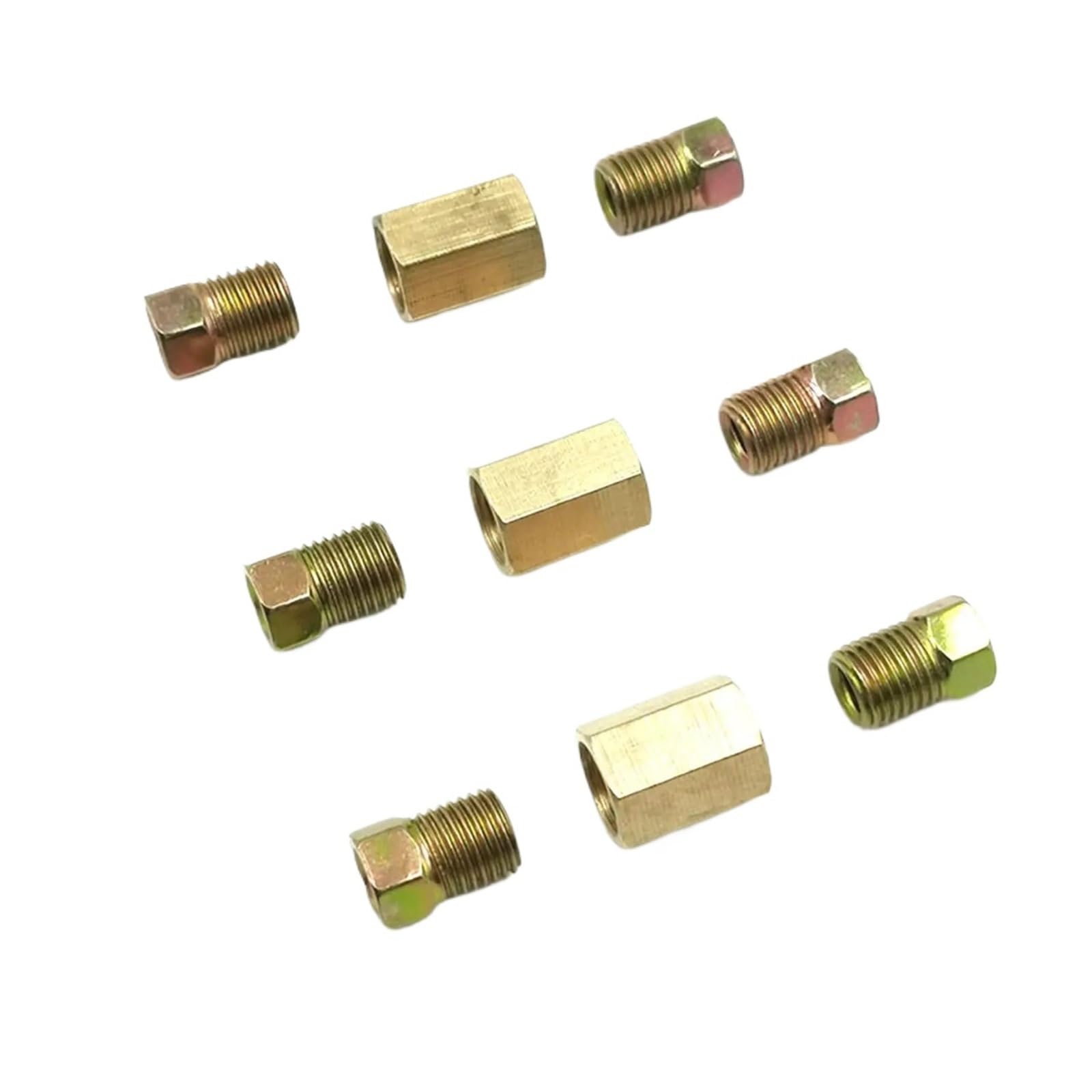 Kit racer de freno 1/4 y uniones 7/16-24 para reparar tuberías hidráulicas de coches