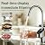 AVREMMO Under Sink Water Filter, 800GPD Tankless Under Sink RO System - Reduces TDS, PFOA/PFOS, Smart Digital Display Faucet, 8-Stage SGS Tested Filtration, 2:1 Low Drain, 4000L Capacity