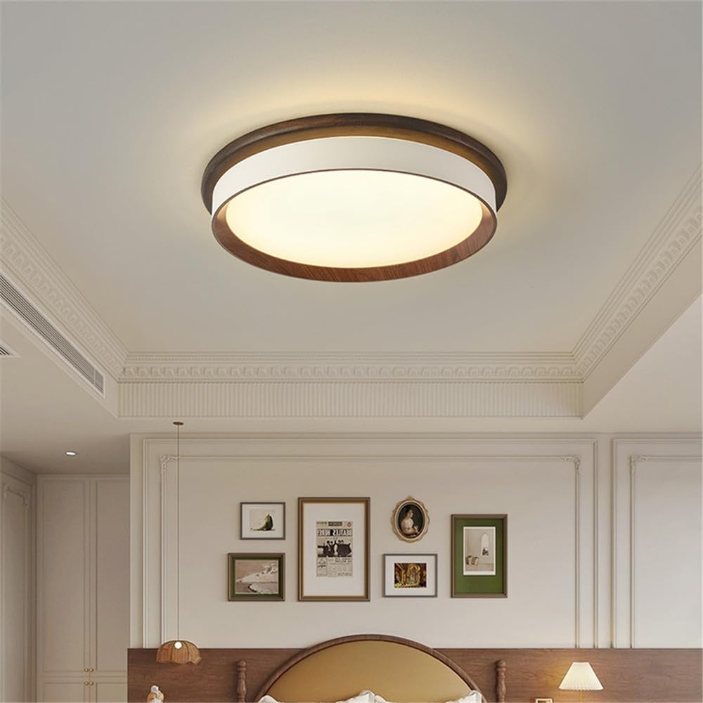 KXEcoLife Nordic LED Ceiling Lamp Contemporary Simplicity Art Living Room Restaurant Bedroom Study Children's Corridor Balcony Lights (3804B D53CM)