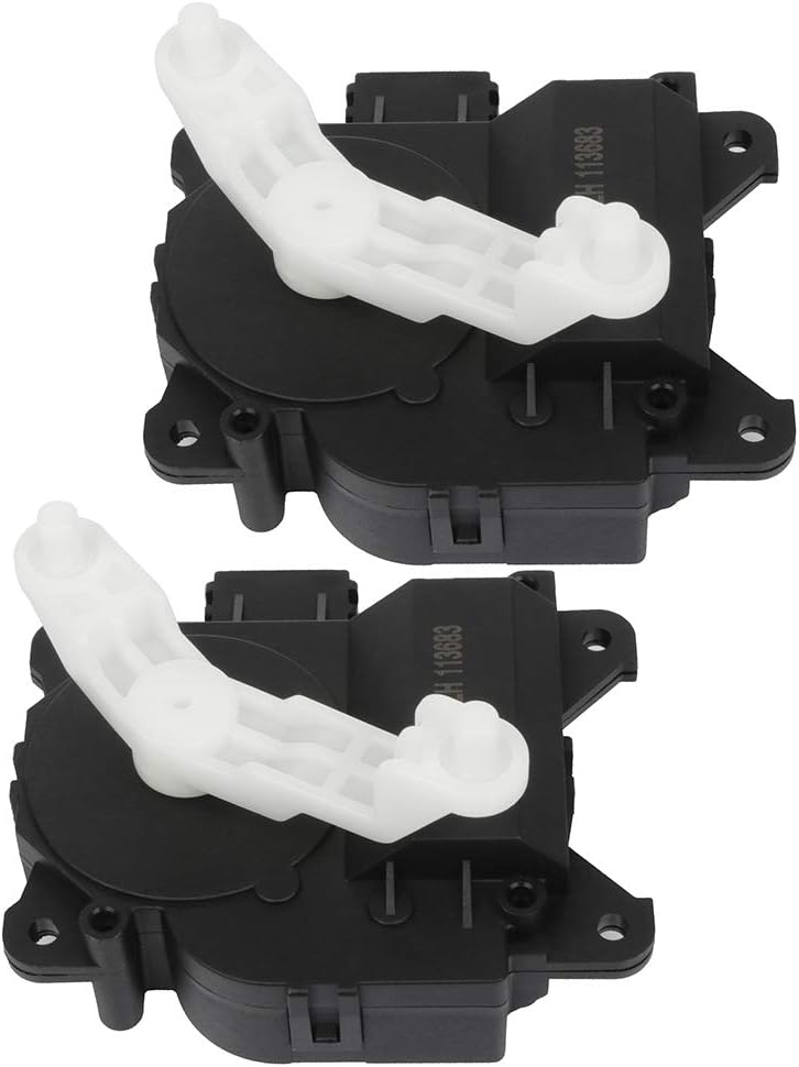 SCITOO Air Door Actuator Replacement for 2003-2007 Honda Accord 2 PCS HVAC Heater Blend Door Actuator