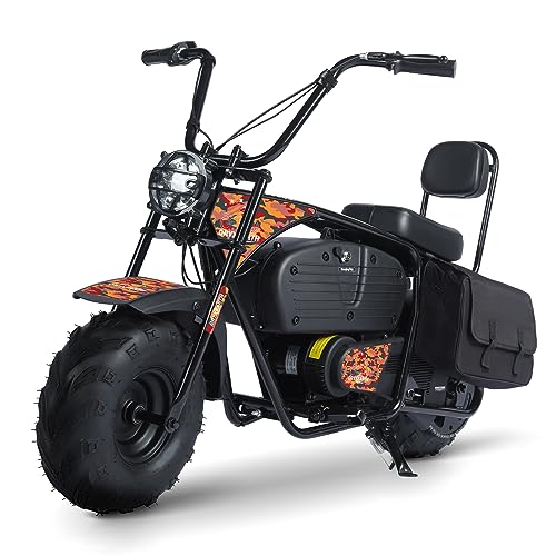 Oryxearth 36V 1000W Electric Dirt Bike for Kids, Adjustable 2-Speed (15.5/22 MPH) Off-Road Motorcycle, 60-Min Runtime, 185 lbs Max Capacity, Includes 2 Storage Bags, Orange