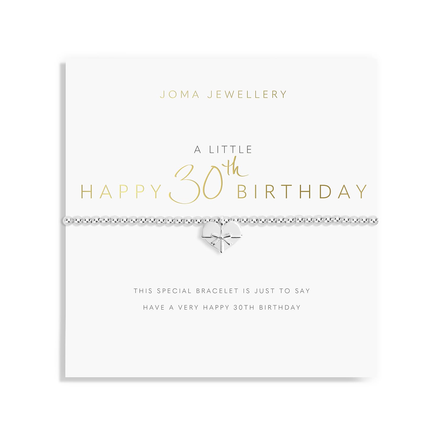 Joma JewelleryA Little Birthday Bracelet To Celebrate A Little Special Birthday -Sweet 16-18th -21st -30th - 40th -50th - 60th -70th Birthday Bracelets
