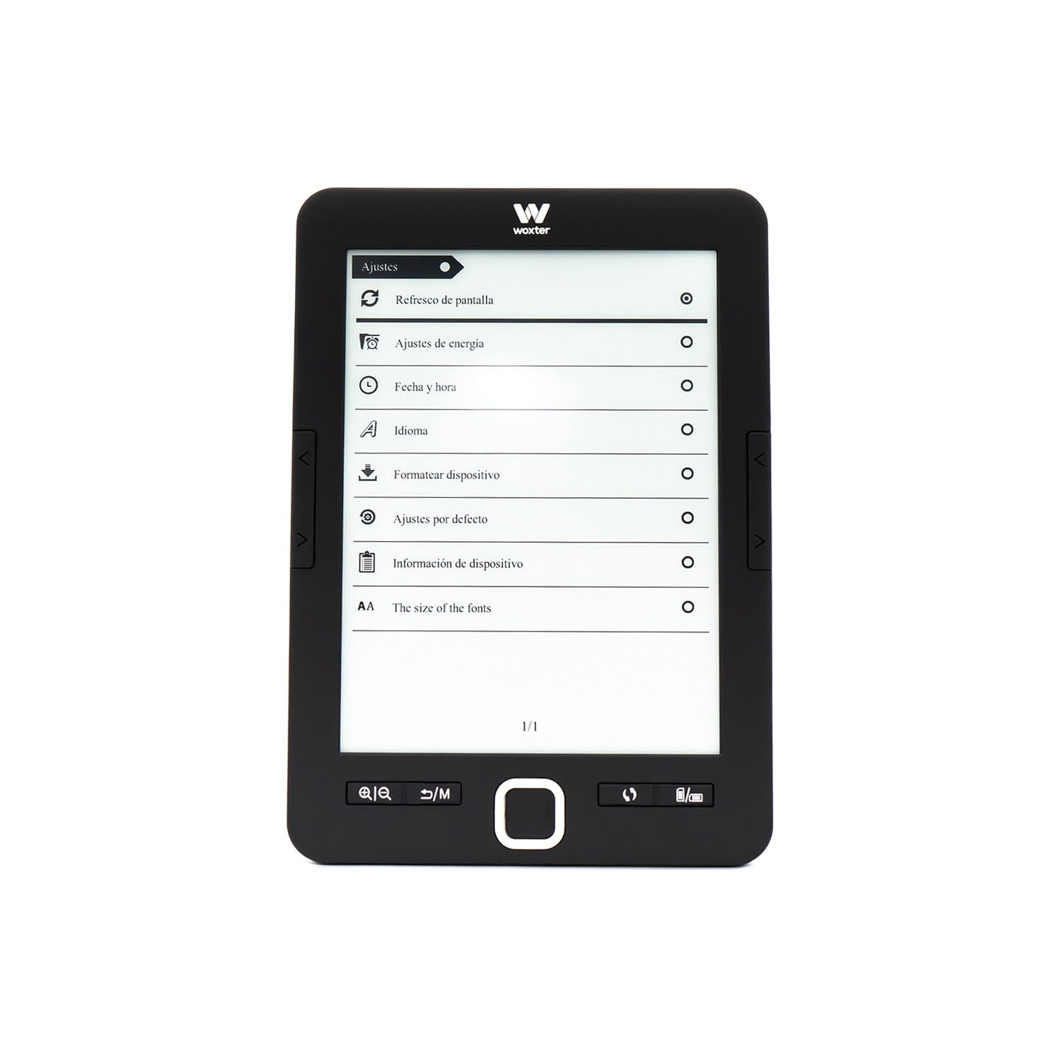 Woxter Scriba - Libro electrónico (Black, 6") — view 5