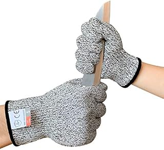 Cut Resistant Gloves for Kids Food Grade Safety Gloves for Yard Work, Repairing