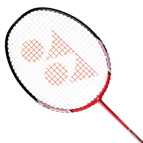 YONEX Muscle Power 5 Badminton Pre-Strung Racket (Red) (UG4)