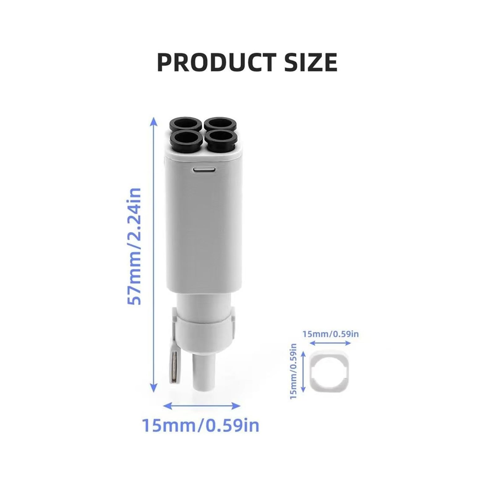 ChuFort AMS Lite Filament Hub for Labor-Fünf-Wege-Komponenten, Schalter, Verbrauchsmaterialien, Mehrfarbendruck for A1/A1 Mini-Teil(3pcs)