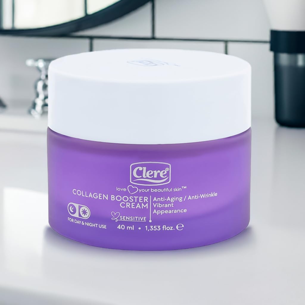 Clere Collagen Booster Cream 40 ml Anti-Ageing and Anti-Wrinkle