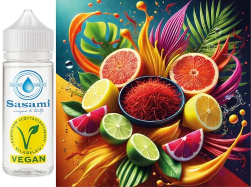 Arôme concentré Sunshine Gold safran citron vert Sasami pour en finir avec la vape fade