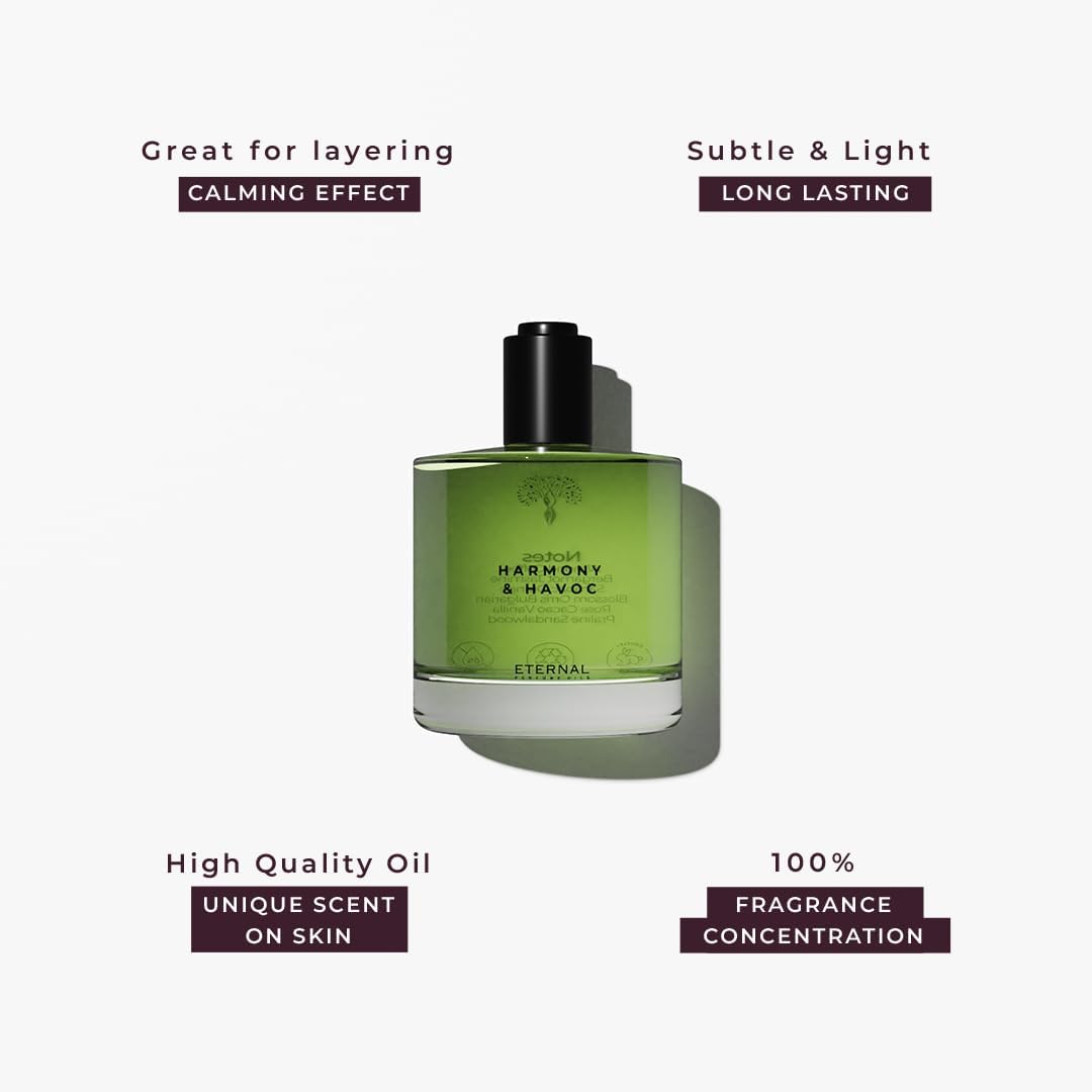 Eternal perfume oils Harmony and Havoc Perfumes for women Insp by G.0.0.d G.i.r.l Womens Perfume Unisex Concentrated Perfume Oil Long Lasting Perfume for men 1.69 FL Oz with 1 FL Oz (Pack of 2) - Image 6