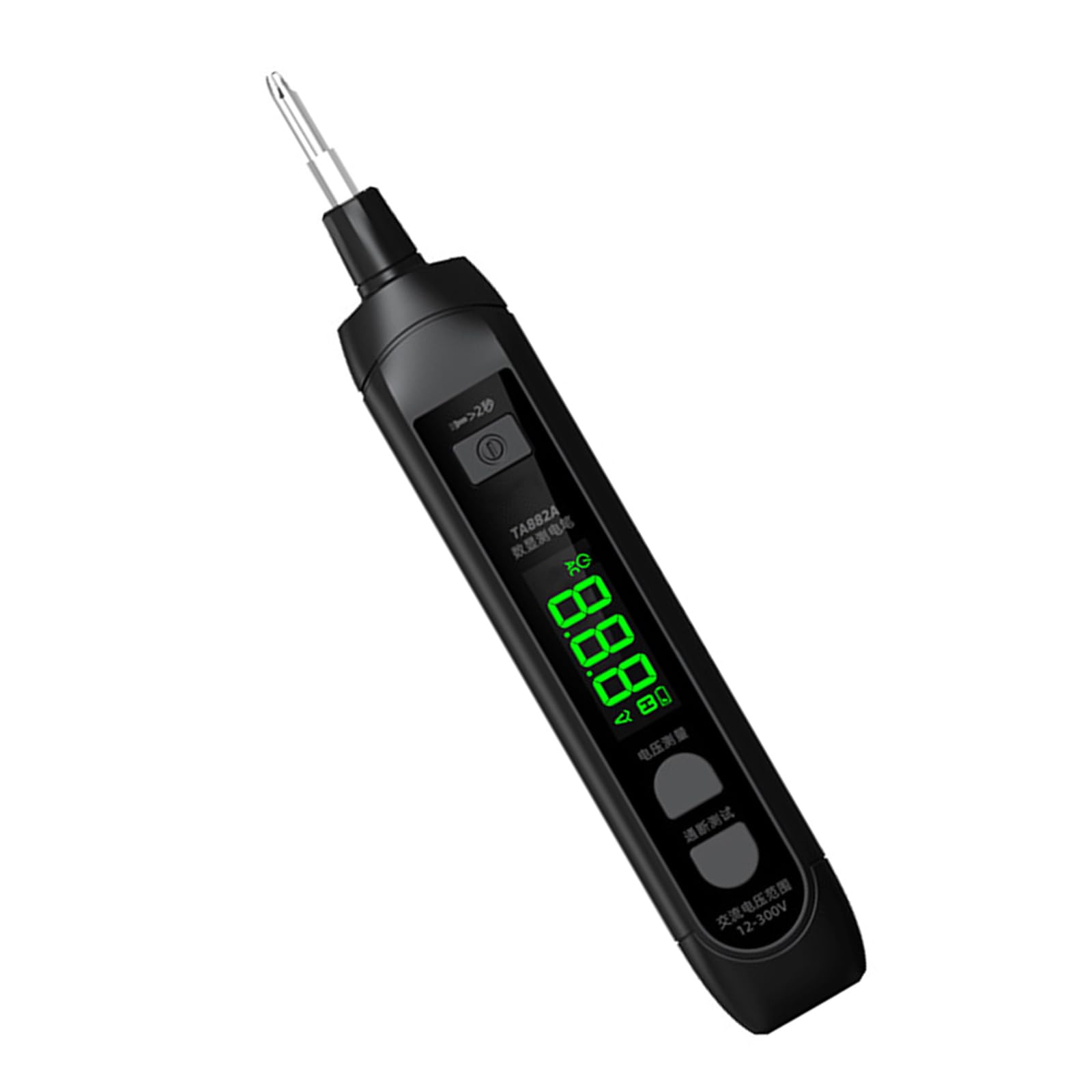 Digital Rechargeable Voltages Tester Pen with LCD Display for Circuit Breakpoint Detection and Electrician Use Voltages Measurement Tool