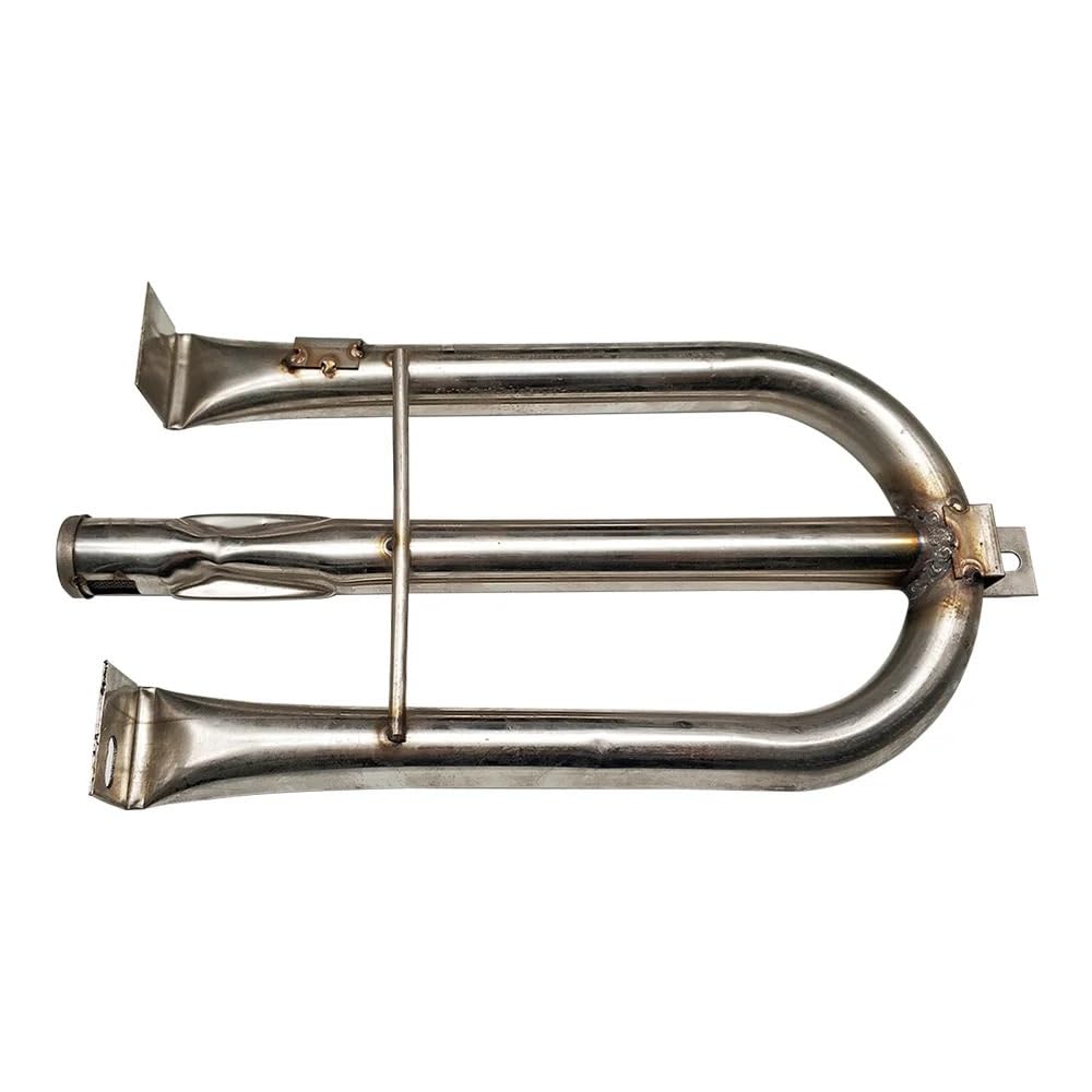 Tubos para parrilla de barbacoa acero inoxidable 304, quemador tubo Gas para, 30000BTU, juego llama ardiente tipo U propano para interiores y exteriores