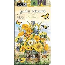 Lang Garden Botanicals 2026 Monthly Planner 13-Month Planner Jan 2026-Jan 2027 with Floral & Nature Artwork, Stapled Binding, 5" 8"