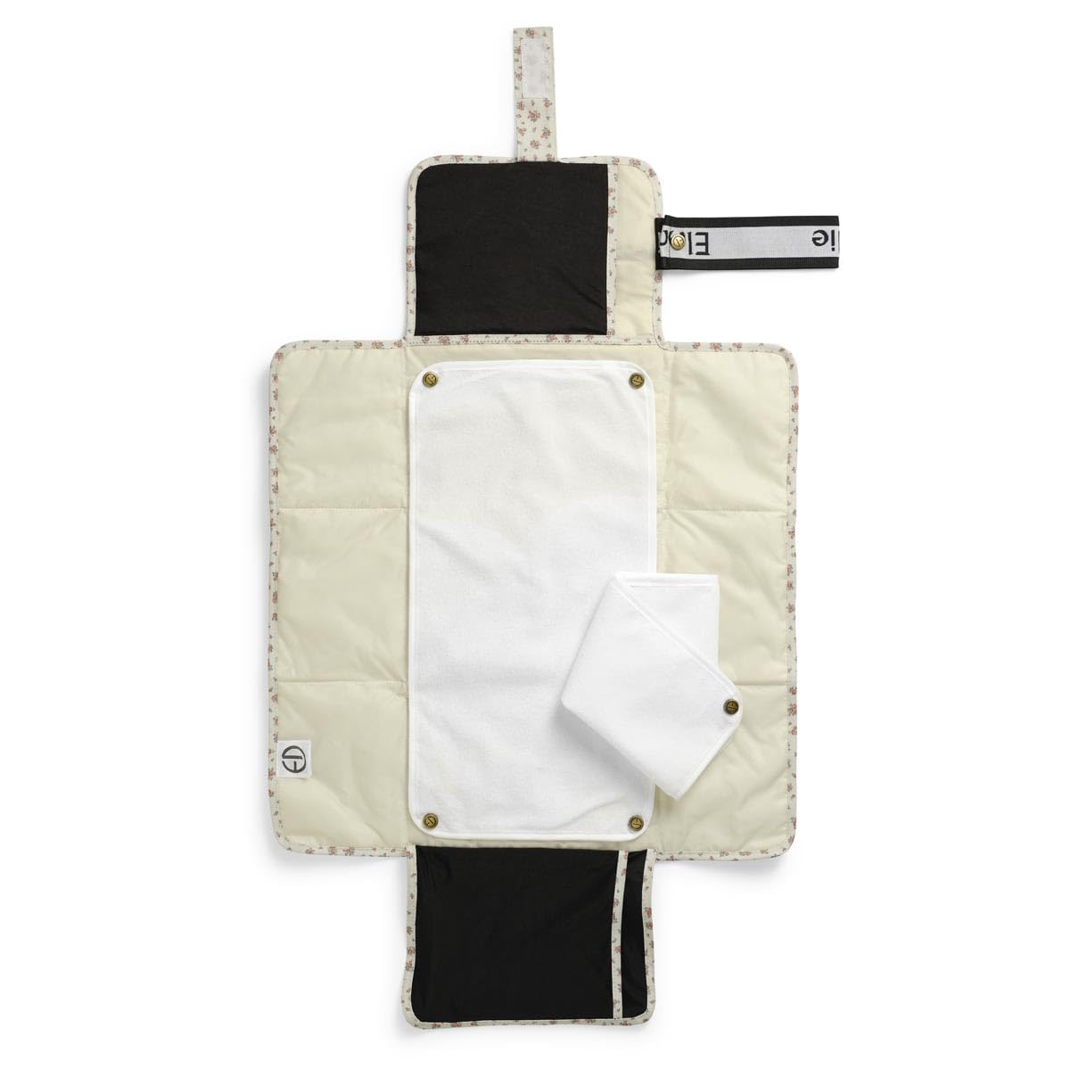 Elodie Details Wickelunterlage für Unterwegs Mini-Tasche Wasserdicht (enthält 2 Frottees) - Autumn Rose