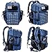 LHI Tactical Military Backpack for Men and Women 45L Large Molle Army Assault Pack 3 Day Travel Backpacks - Blue
