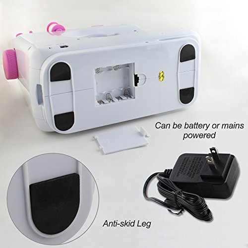 Nex Sewing Machine, Crafting Mending Machine, Children Present Portable With 12 Built-In Stitches #TOP5
