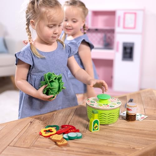 Melissa & Doug Salad Spinner 28-Piece Play Kitchen Toy - image 8