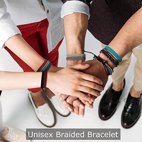 Tempbeau Nautical Braided Rope Bracelets Set thumb #1
