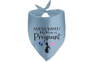 Guess What? Mom's Pregnant Dog Bandana