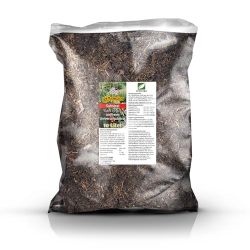 GREEN24 Gemüseerde Universal 10L - Torffreie Pflanzerde für...
