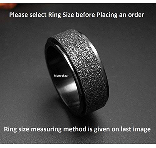 Image of Moneekar Jewels 18k Stainless Steel Ring for Men and Women