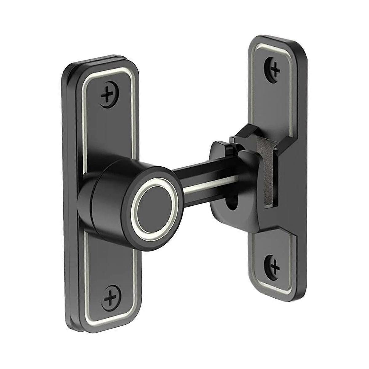 Joyhappst Image Color Heavy Duty Gate Latches Right Angle Barn Door Lock Antitheft Sliding Door Lock Latch For Garden Lum