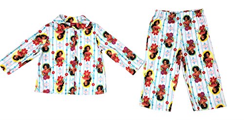 Little Girls' 2-Piece Pajamas (2T) White