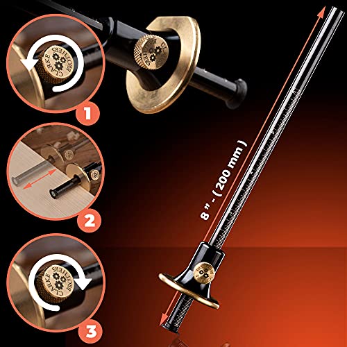 image for Clarke Brothers Wheel Marking Gauge - Woodworking Marking Scriber Kit 