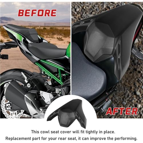 Capot carénage queue Z900 couverture de selle passager moto