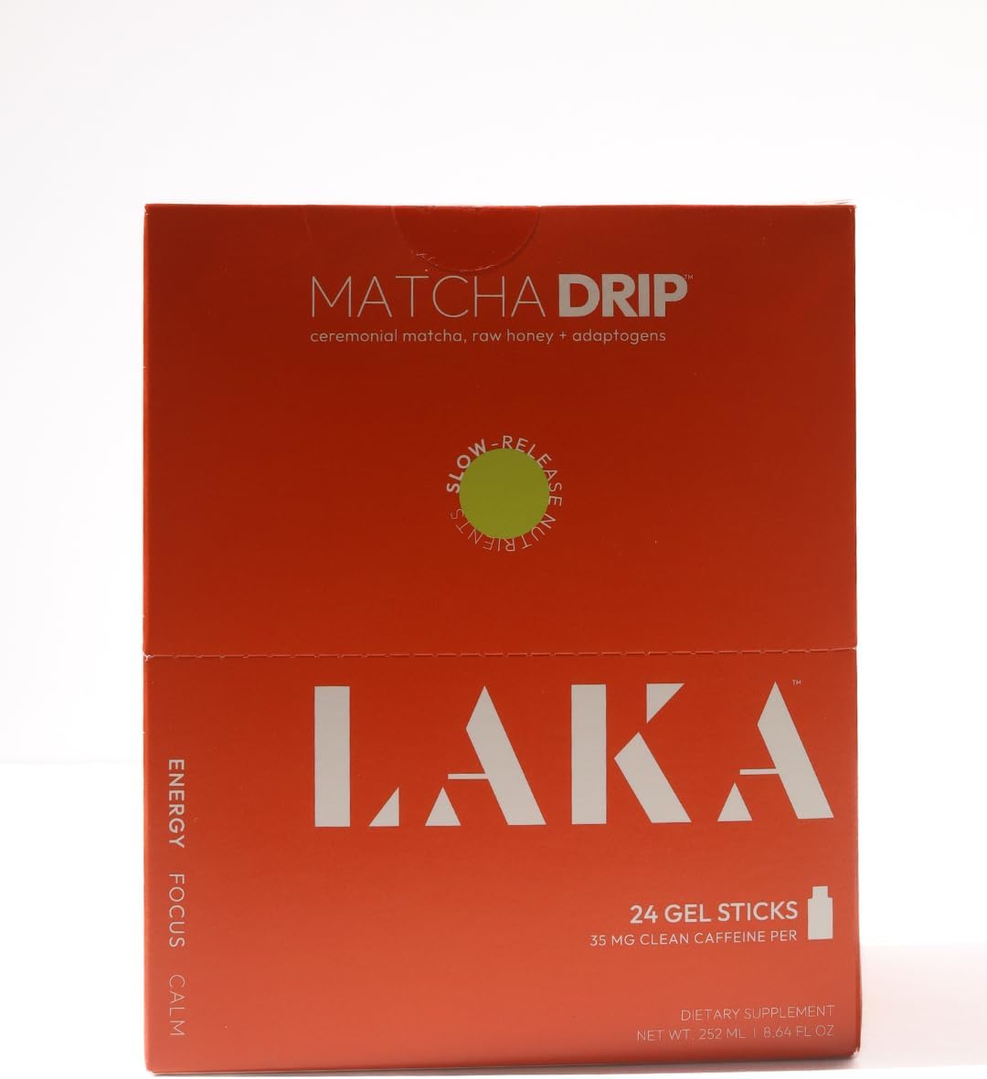 LAKA EAT THE EARTH Matcha Drip™: Clean Energy & Focus Boost with Superfoods