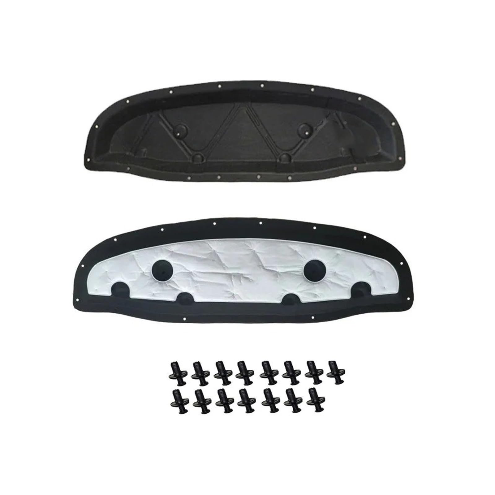 Car Hood Engine Insulation Pad for Leapmotor B10 2025 2026 2027 Car Hood Linin Engine Thermal Insulation Soundproof Cotton Interior Accessories(B)
