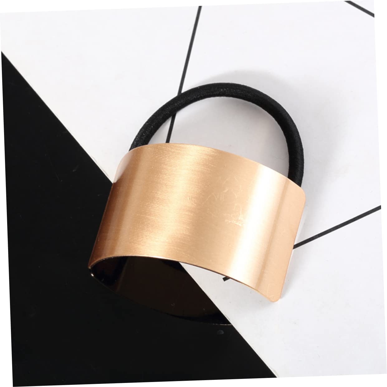 FRCOLOR 12 piezas anillo de pelo elástico bandas para el pelo de mujer goma para el pelo para niñas goma para el pelo para mujeres diadema de metal coleta coleta gomas para el pelo sombrero