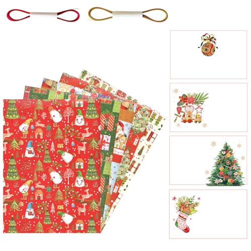 ARKRAFT set 5 fogli 2 nastri da 10 m 4