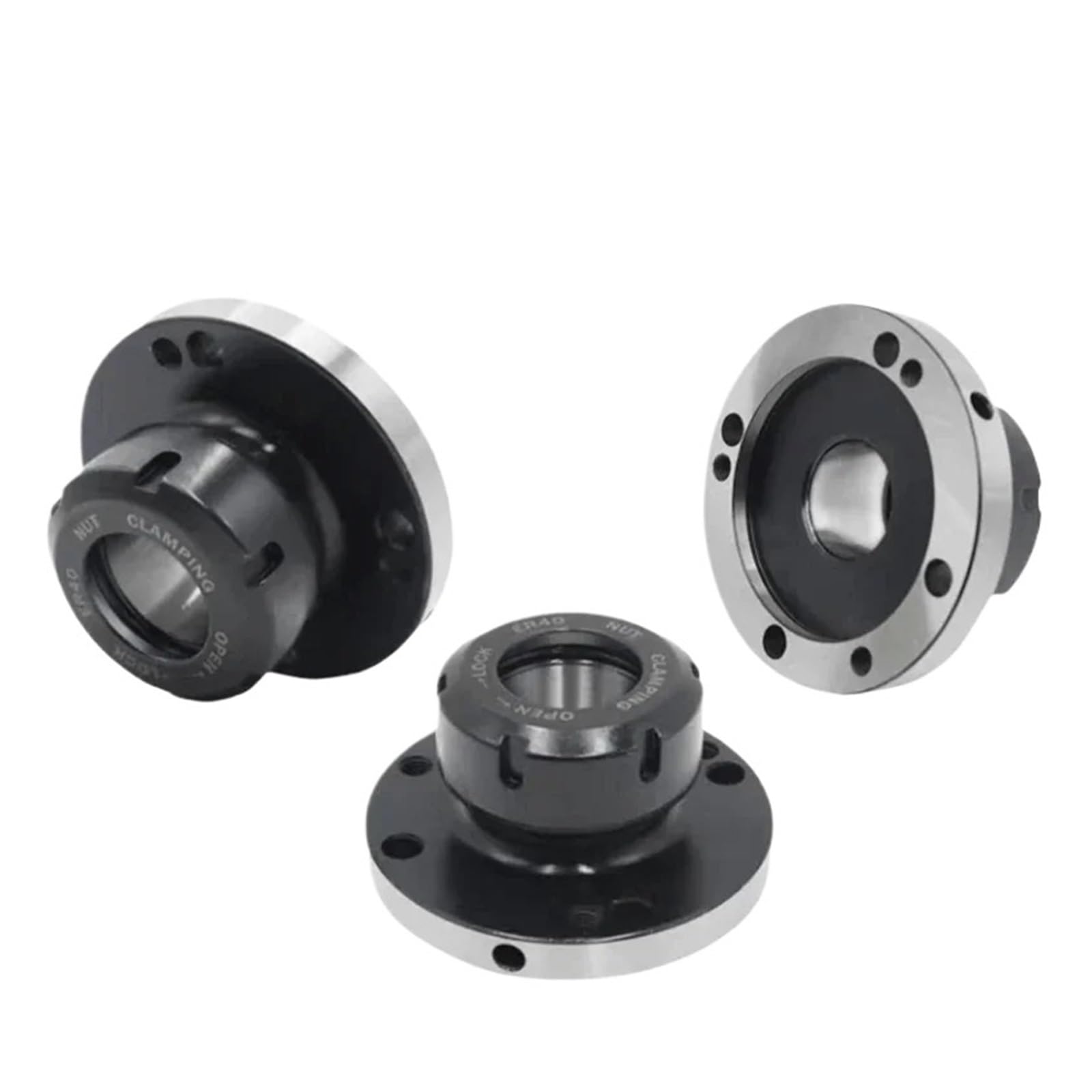 1 szt. Mini kołnierz wrzeciona czteroosiowy wkład ER32 uchwyt tulejowy do narzędzi-uchwyt tokarski 80mm i 100mm(ER32-D80)