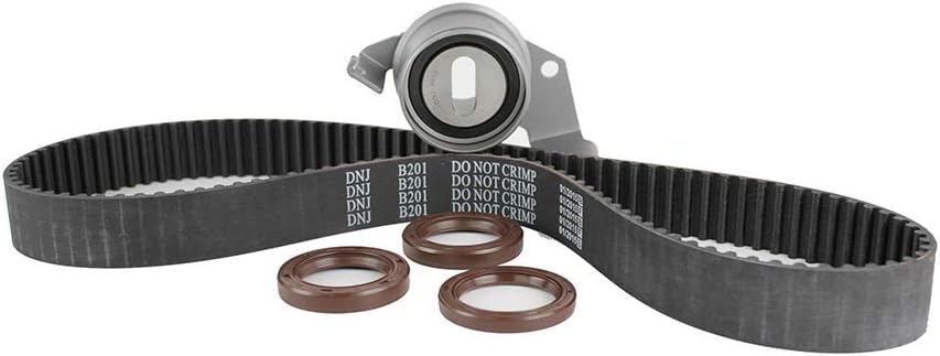 DNJ TBK159 Timing Belt Kit for 2002-2007 Mitsubishi Lancer 2.0L L4 16V SOHC 2000cc